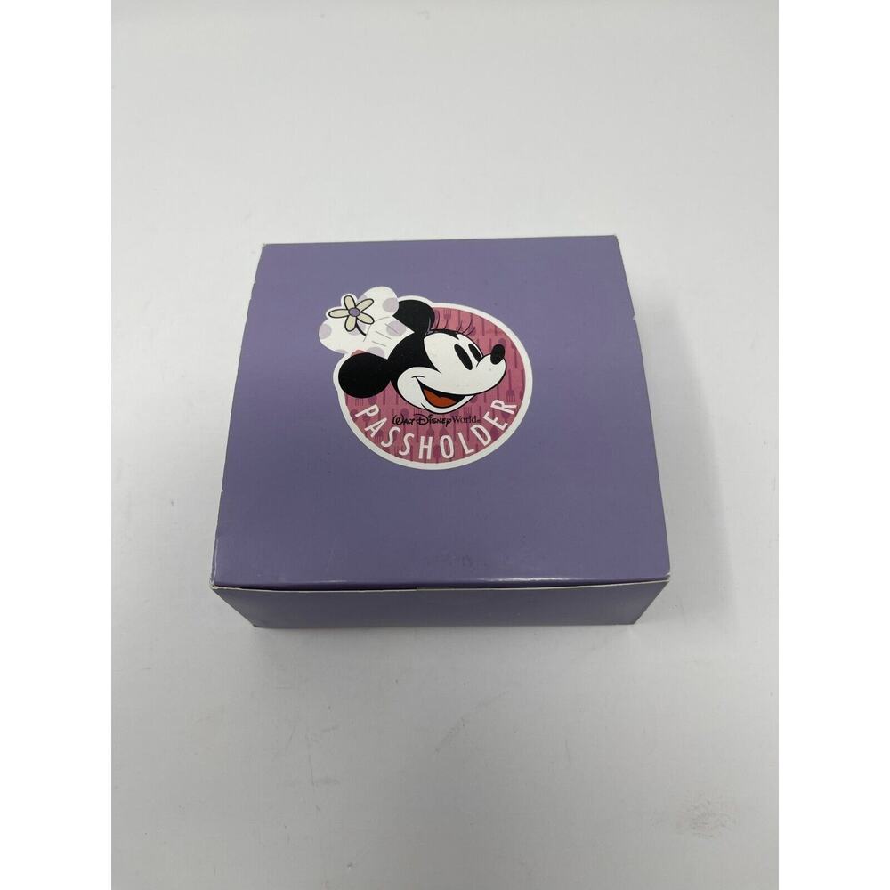 DISNEY Parks Passholder Minnie Coaster Set of 4 EPCOT Food & Wine Festival 2019